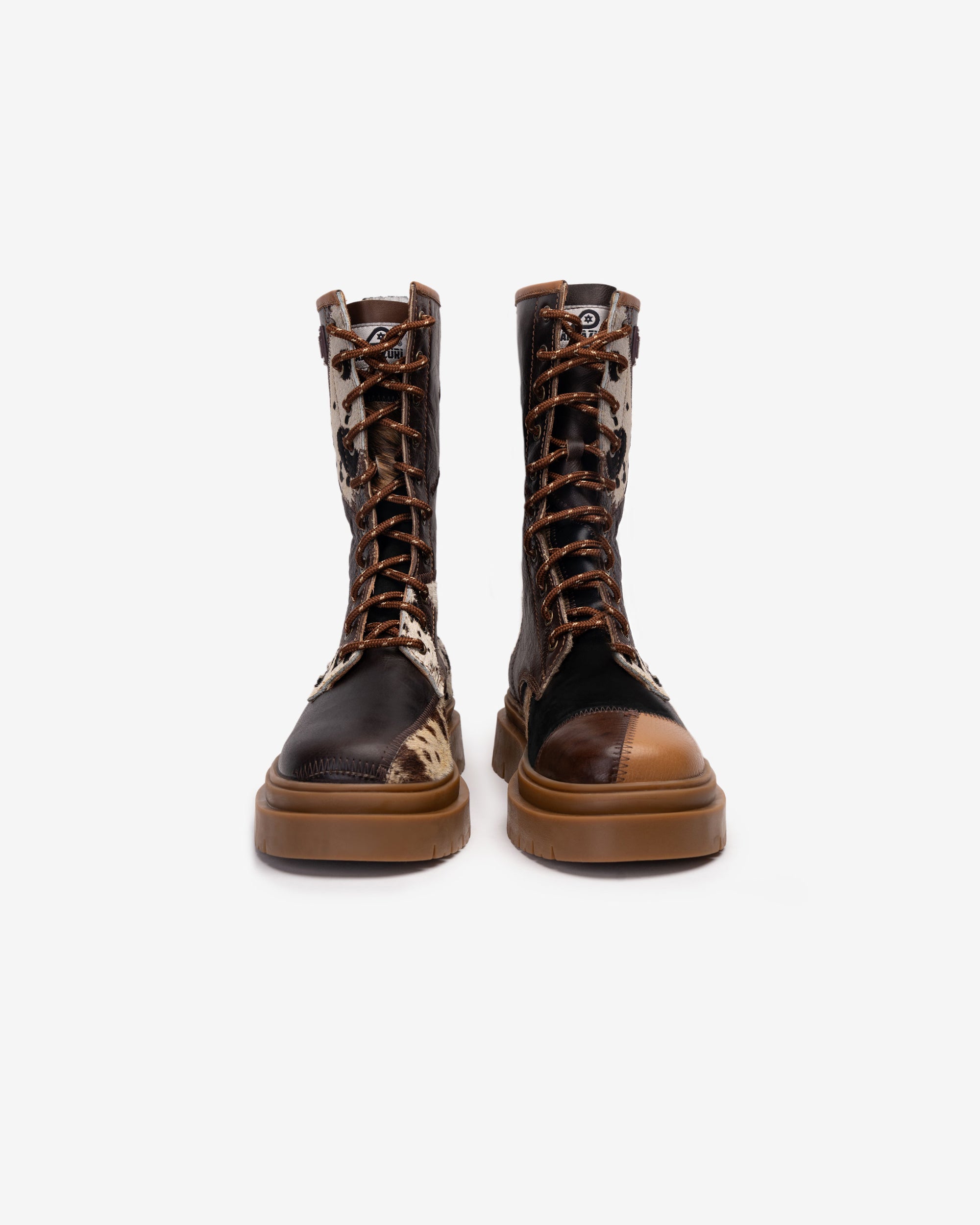 Bota Samurai Fuse Print Café Landazuri