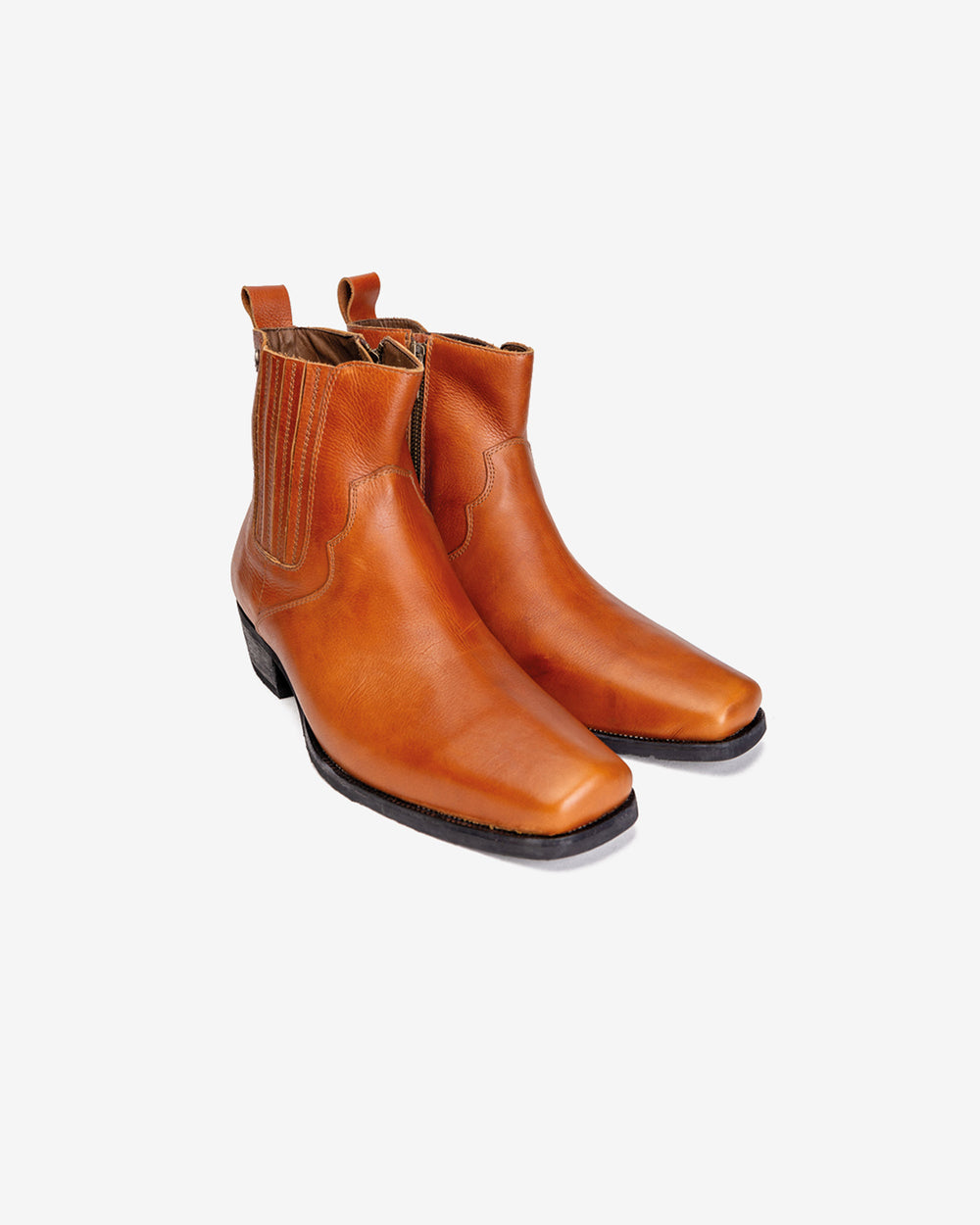 Landazuri Sierra Mahogany Leather Ankle Boot