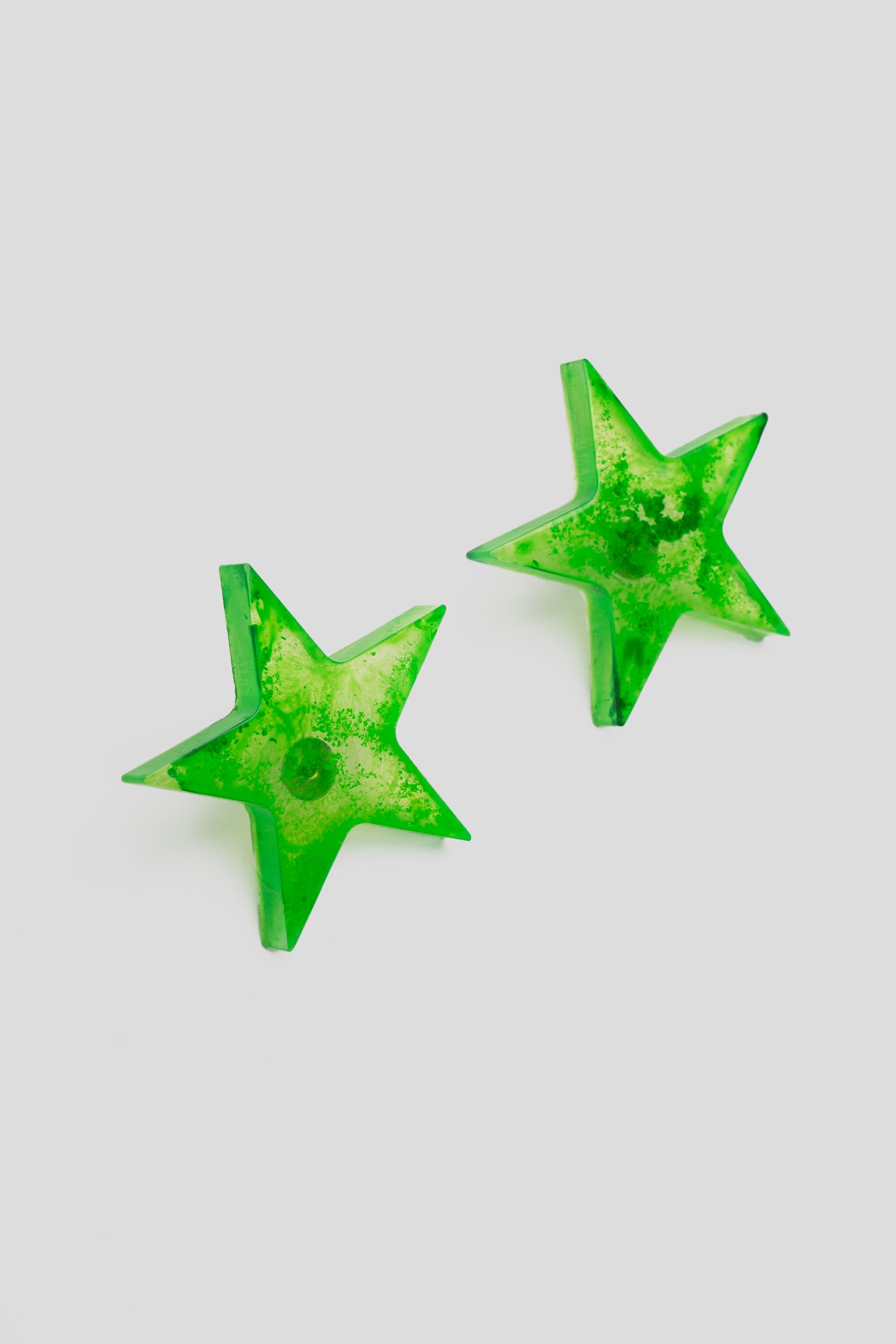 Aros de Estrella Verde By Lina