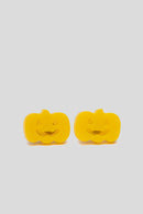 Aros Mini Calabazas Amarillo By Lina