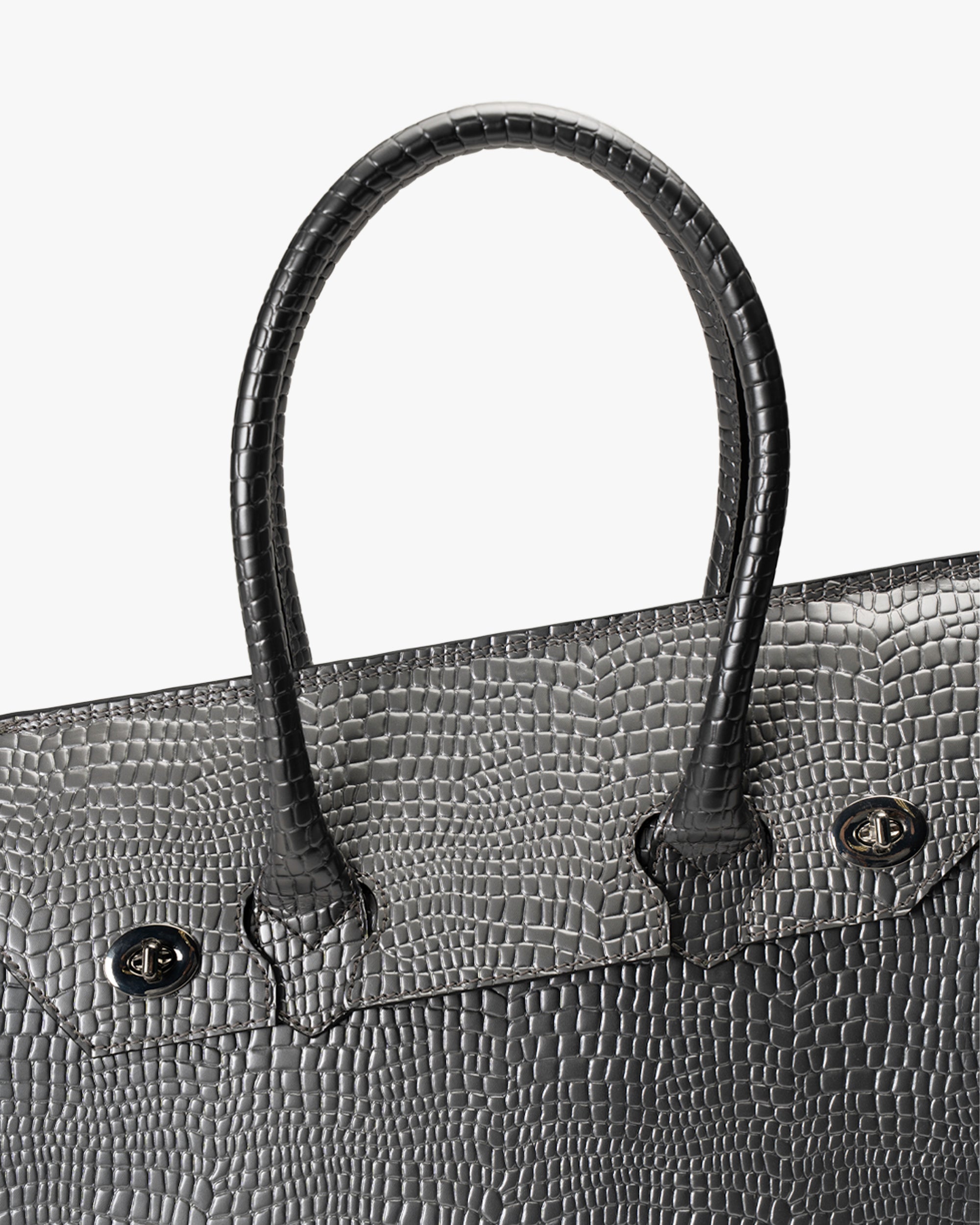 Cartera de Mano Plata Raptor Landazuri