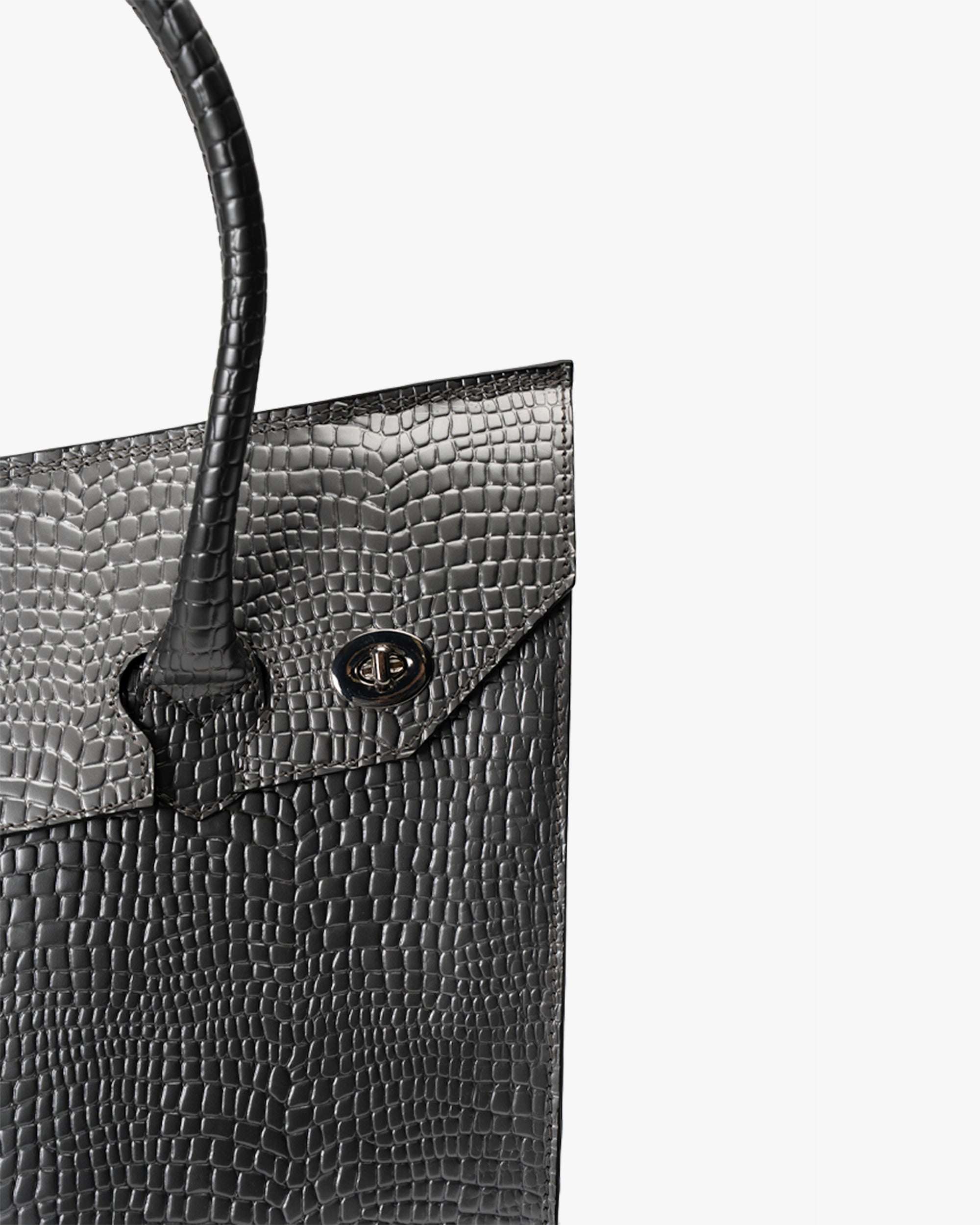 Cartera de Mano Plata Raptor Landazuri