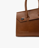 Cartera de Mano Café Hoja Landazuri