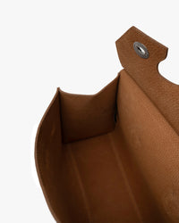 Cartera de Mano Café Hoja Landazuri