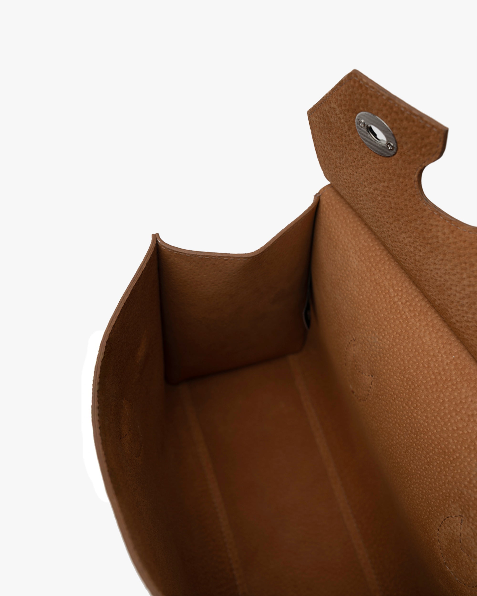 Cartera de Mano Café Hoja Landazuri