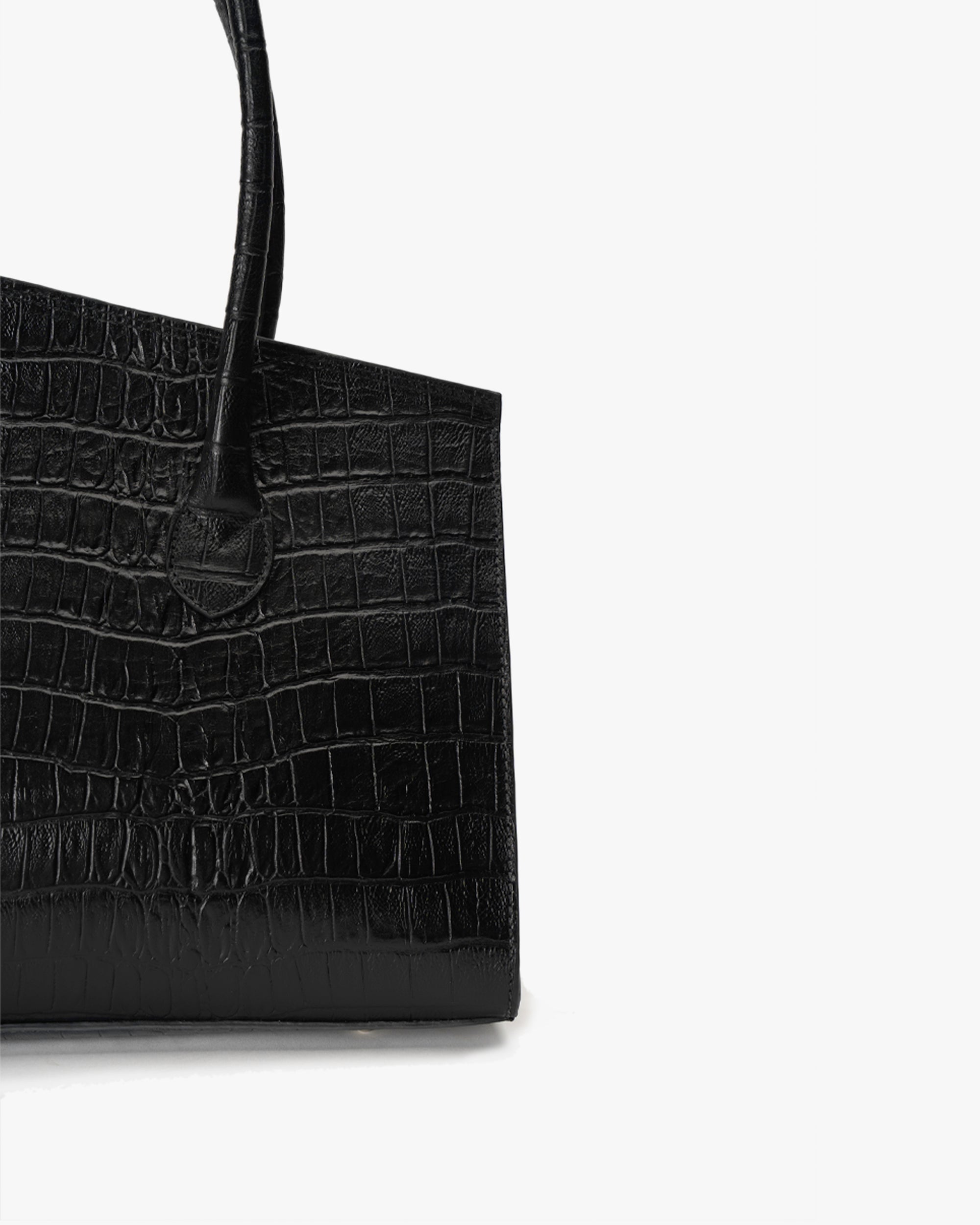 Cartera de Mano Negro Mosaico Landazuri