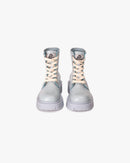 Botín Cuero Atenea Full Celeste Landazuri