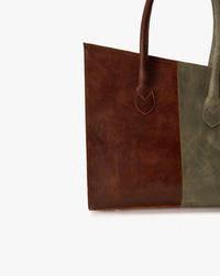 Cartera de Mano Bi Verde Café Landazuri