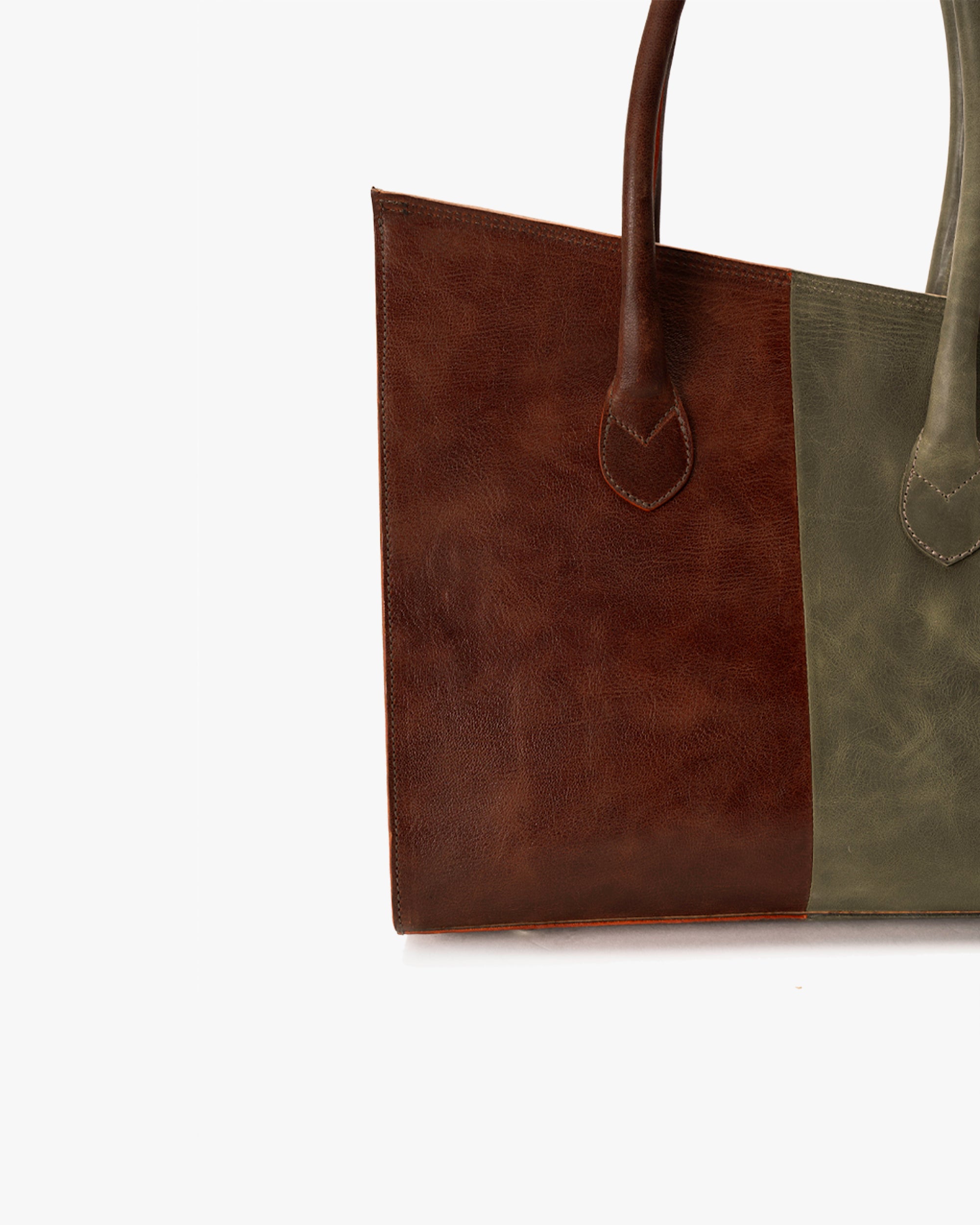 Cartera de Mano Bi Verde Café Landazuri