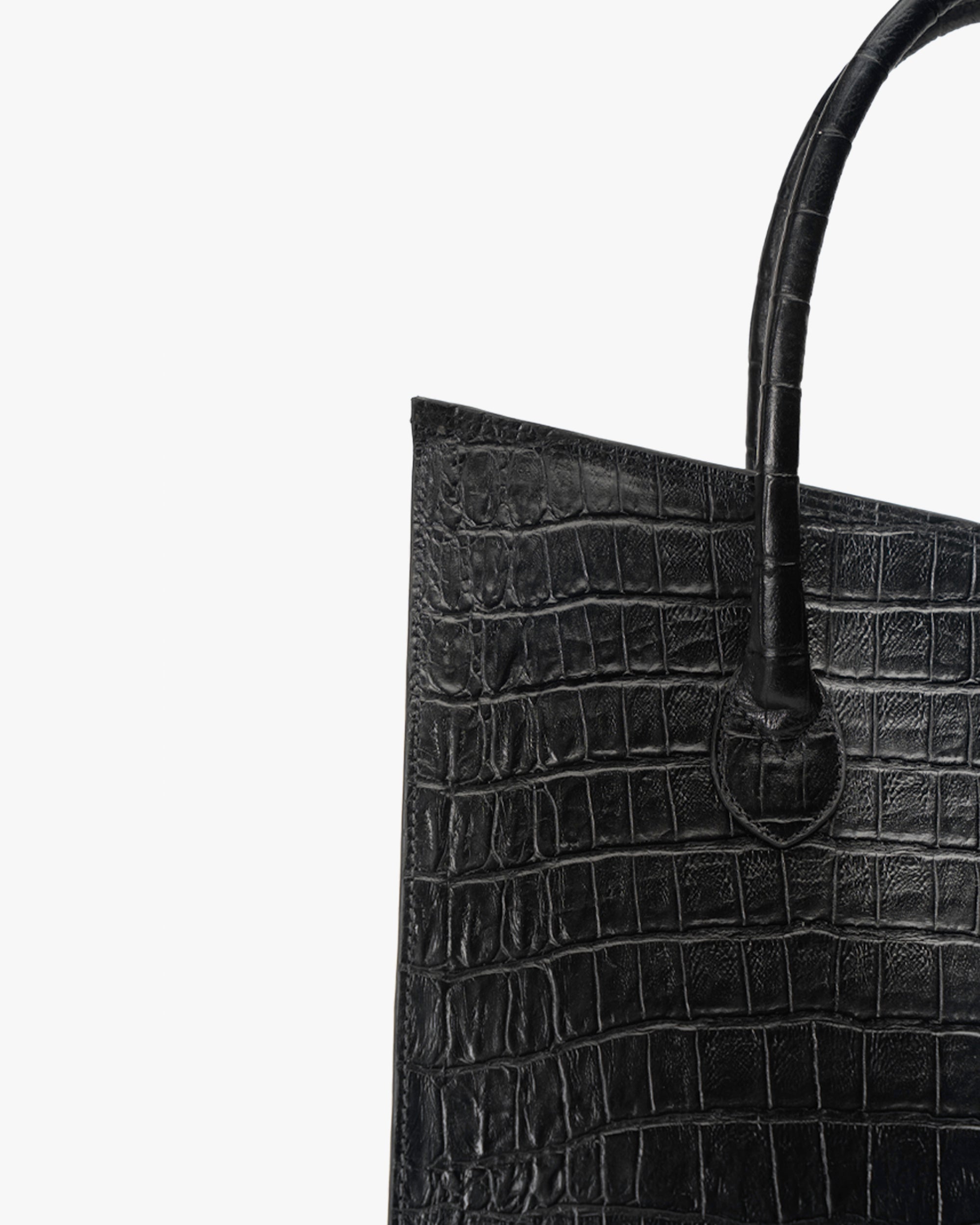 Cartera de Mano Negro Mosaico Landazuri