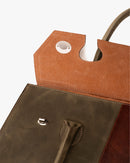 Cartera de Mano Bi Verde Café Landazuri