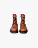 Botín Cuero Atenea Café Negro Landazuri