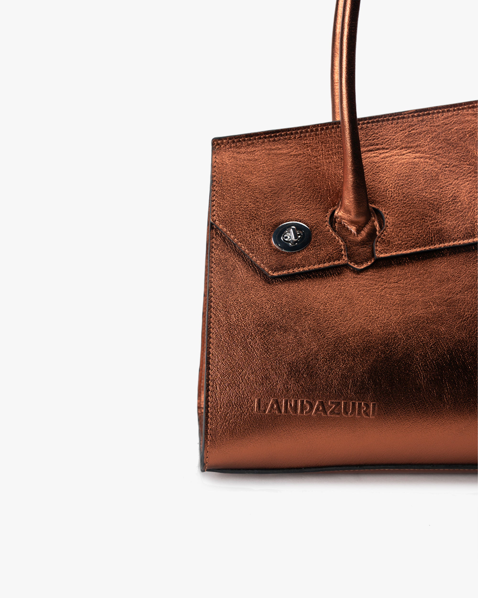 Cartera de Mano Cobre Landazuri