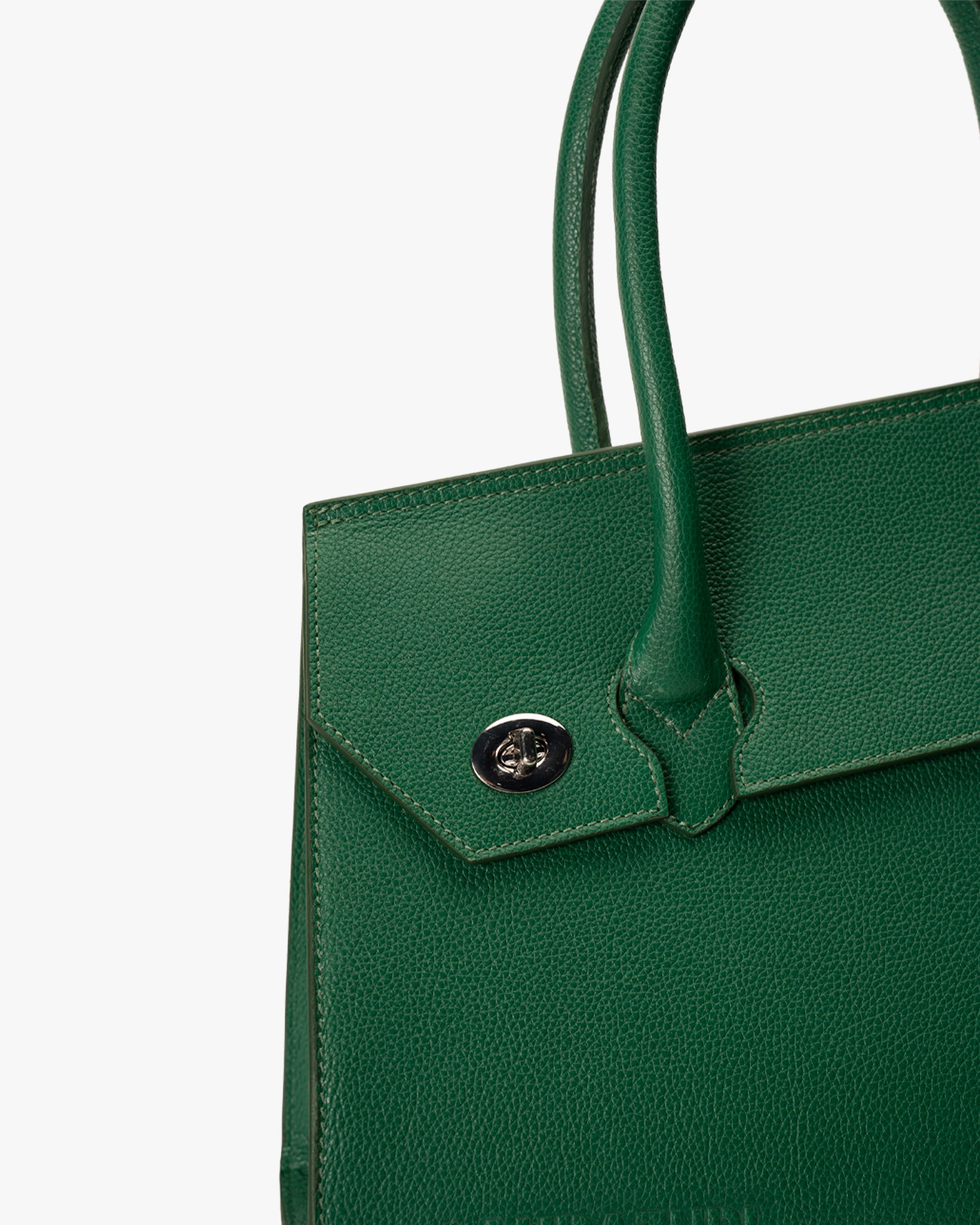 Cartera de Mano Verde Rude Landazuri