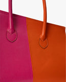 Cartera de Mano Bi Rosa Naranja Landazuri