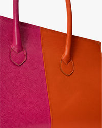 Cartera de Mano Bi Rosa Naranja Landazuri