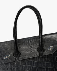 Cartera de Mano Negro Mosaico Landazuri