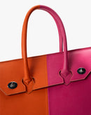 Cartera de Mano Bi Rosa Naranja Landazuri