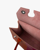 Cartera de Mano Bi Rosa Naranja Landazuri