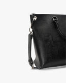 Bolso de Diseñador Negro Raptor Landazuri