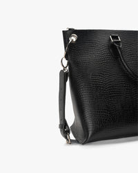 Bolso de Diseñador Negro Raptor Landazuri