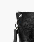 Bolso de Diseñador Negro Raptor Landazuri