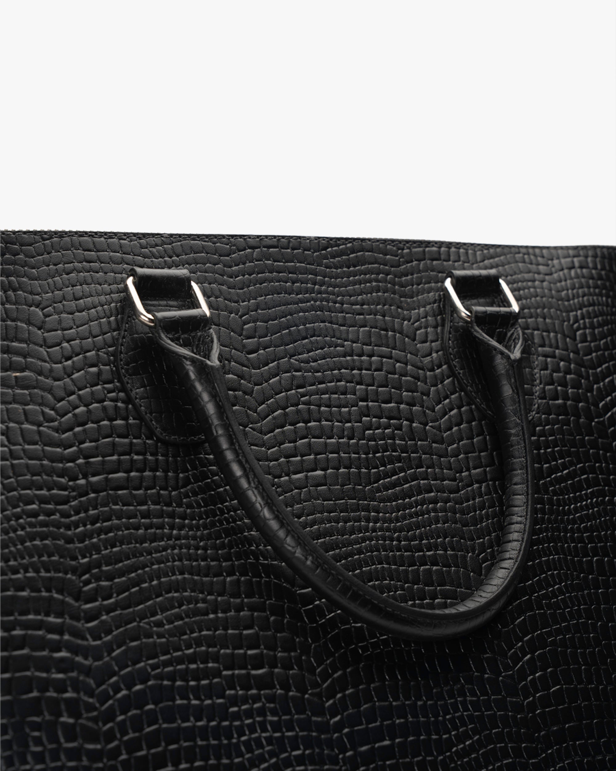 Bolso de Diseñador Negro Raptor Landazuri