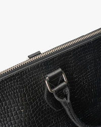 Bolso de Diseñador Negro Raptor Landazuri