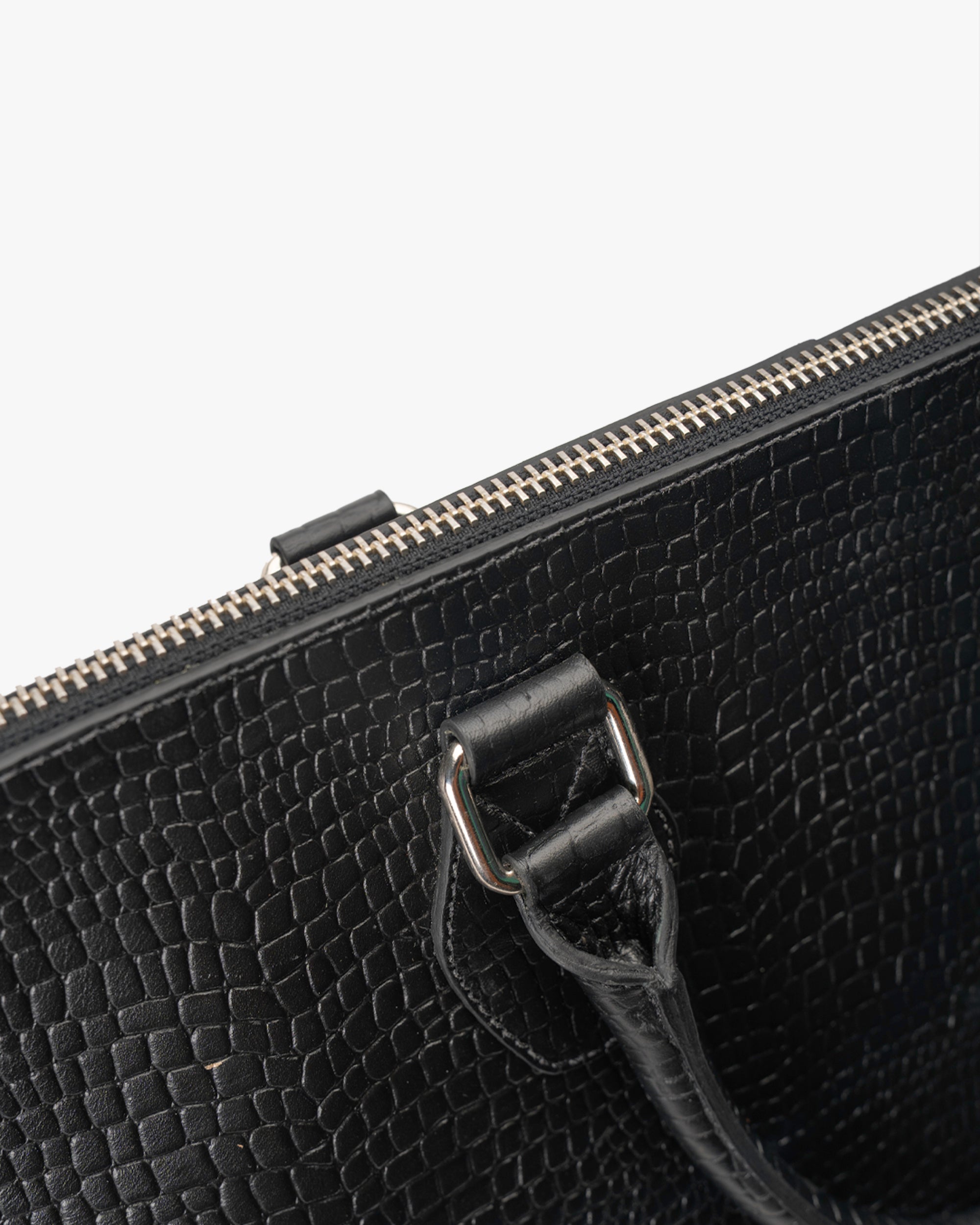 Bolso de Diseñador Negro Raptor Landazuri