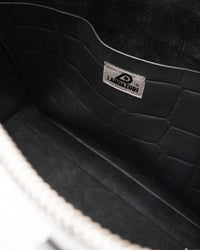 Bolso de Diseñador Plata Mosaico  Landazuri