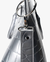 Bolso de Diseñador Plata Mosaico  Landazuri