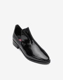 Black Talca Leather Shoe Barrientos