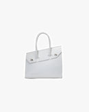 Cartera de Mano Blanca Landazuri