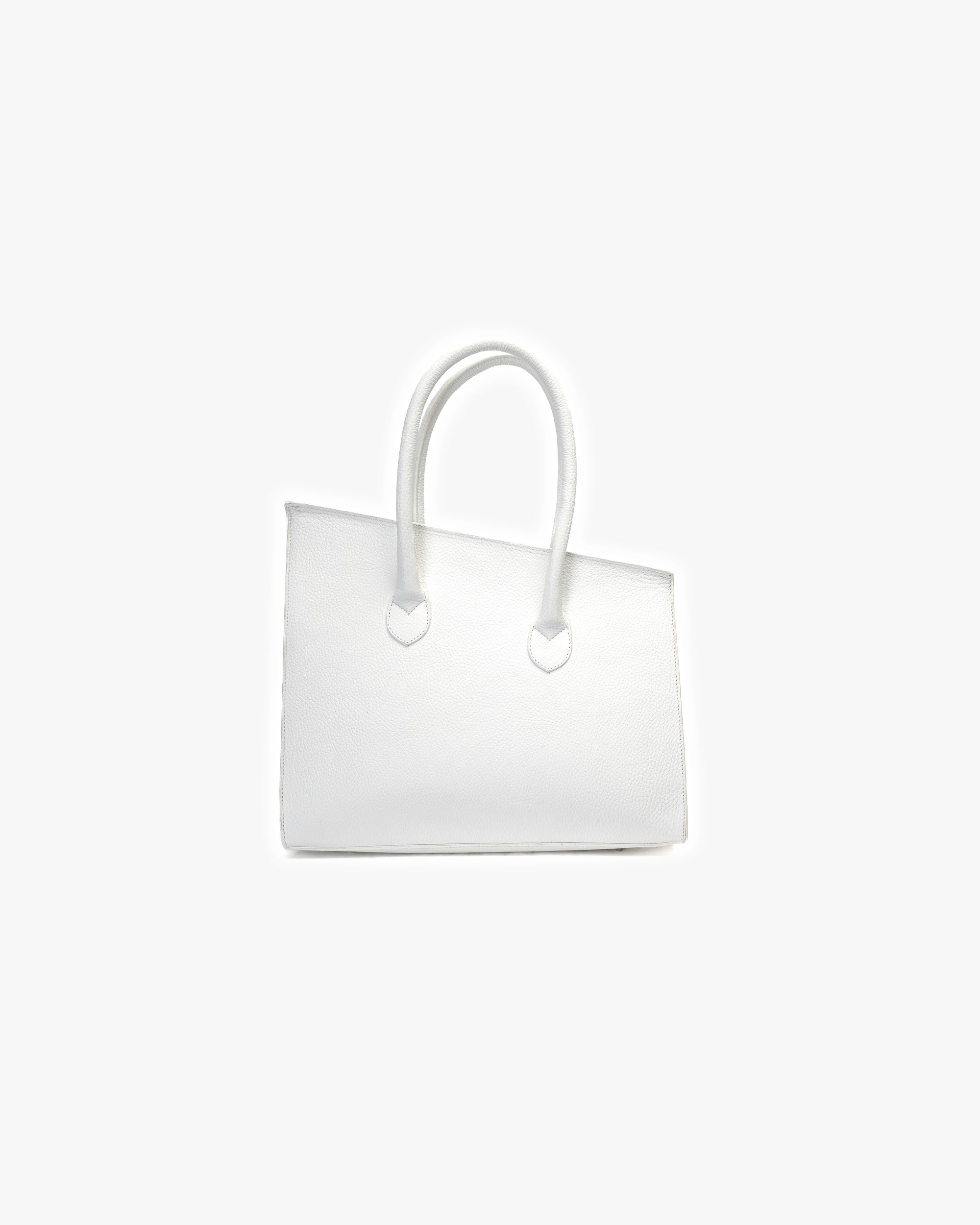 Cartera de Mano Blanca Landazuri