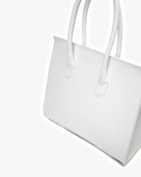 Cartera de Mano Blanca Landazuri