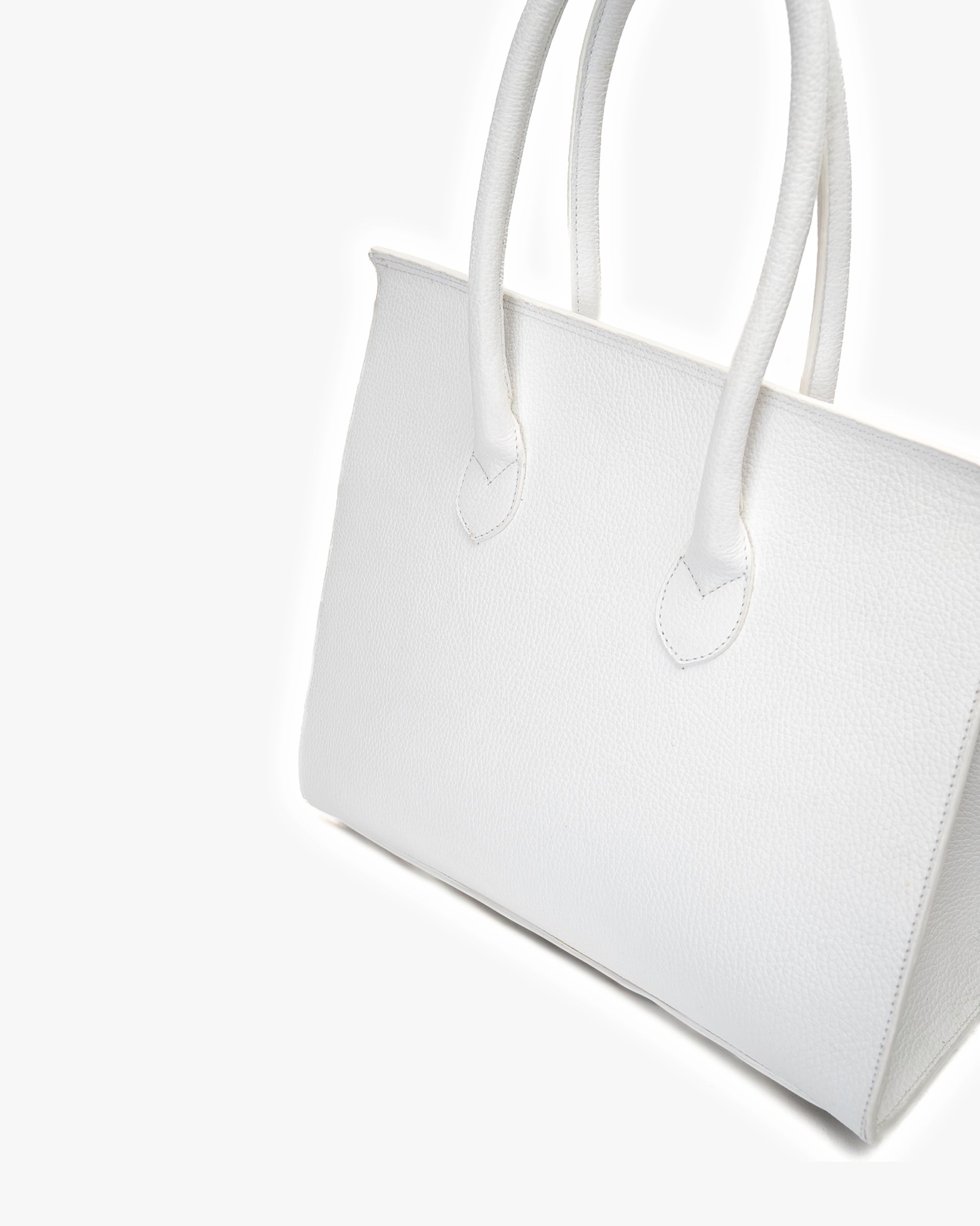 Cartera de Mano Blanca Landazuri