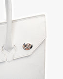 Cartera de Mano Blanca Landazuri