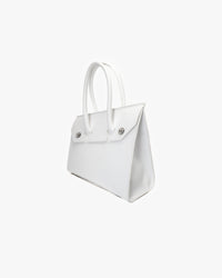 Cartera de Mano Blanca Landazuri