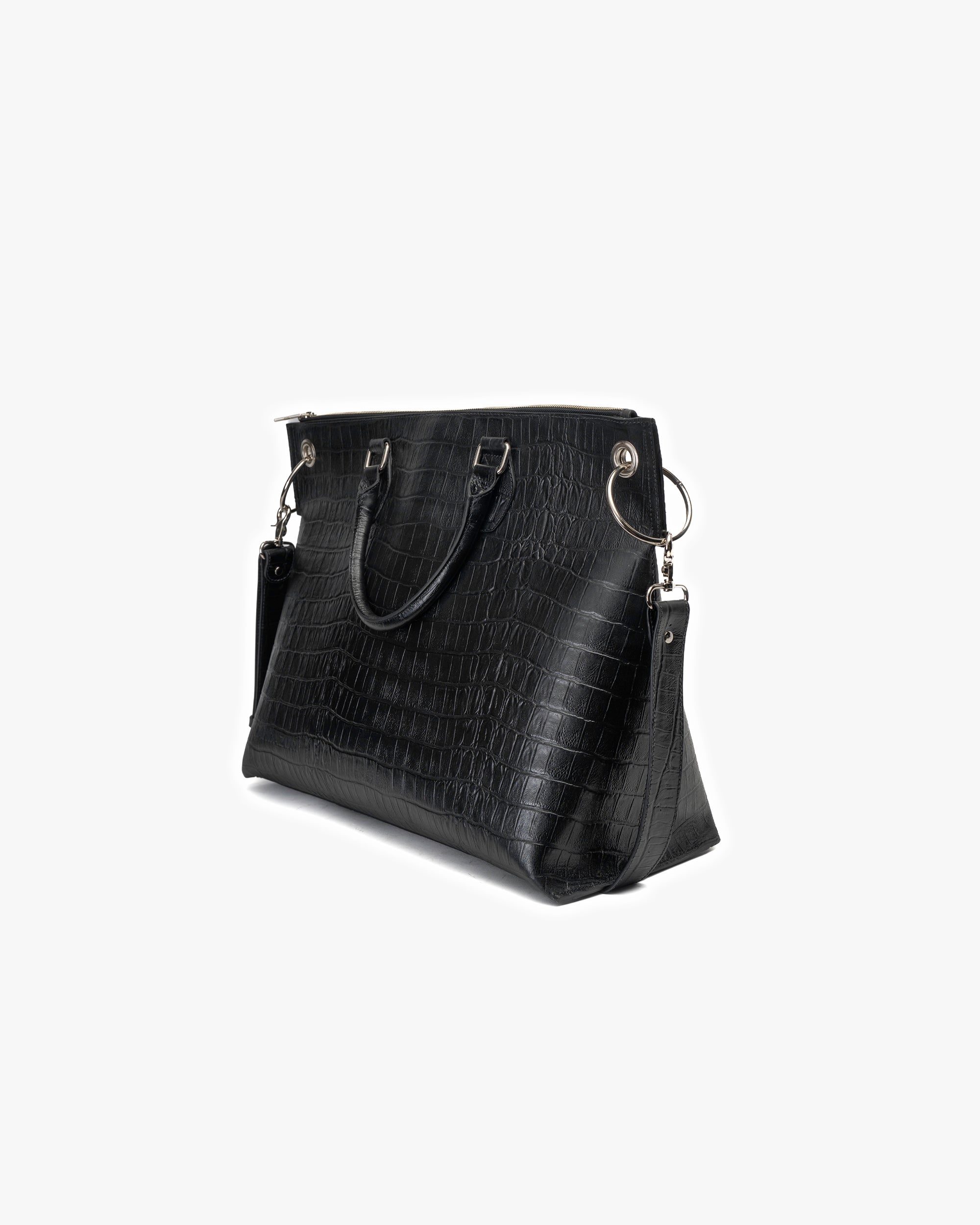 Bolso de Diseñador Negro Castilla Landazuri