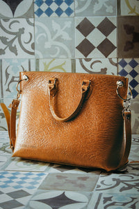 Bolso de Diseñador Café Cantera  Landazuri