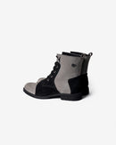 Sileno Graphite Leather Ankle Boot Landazuri