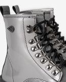 Priss Chrome Leather Boot Landazuri