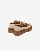 Mocasín Cuero Mediterráneo Beige Landazuri