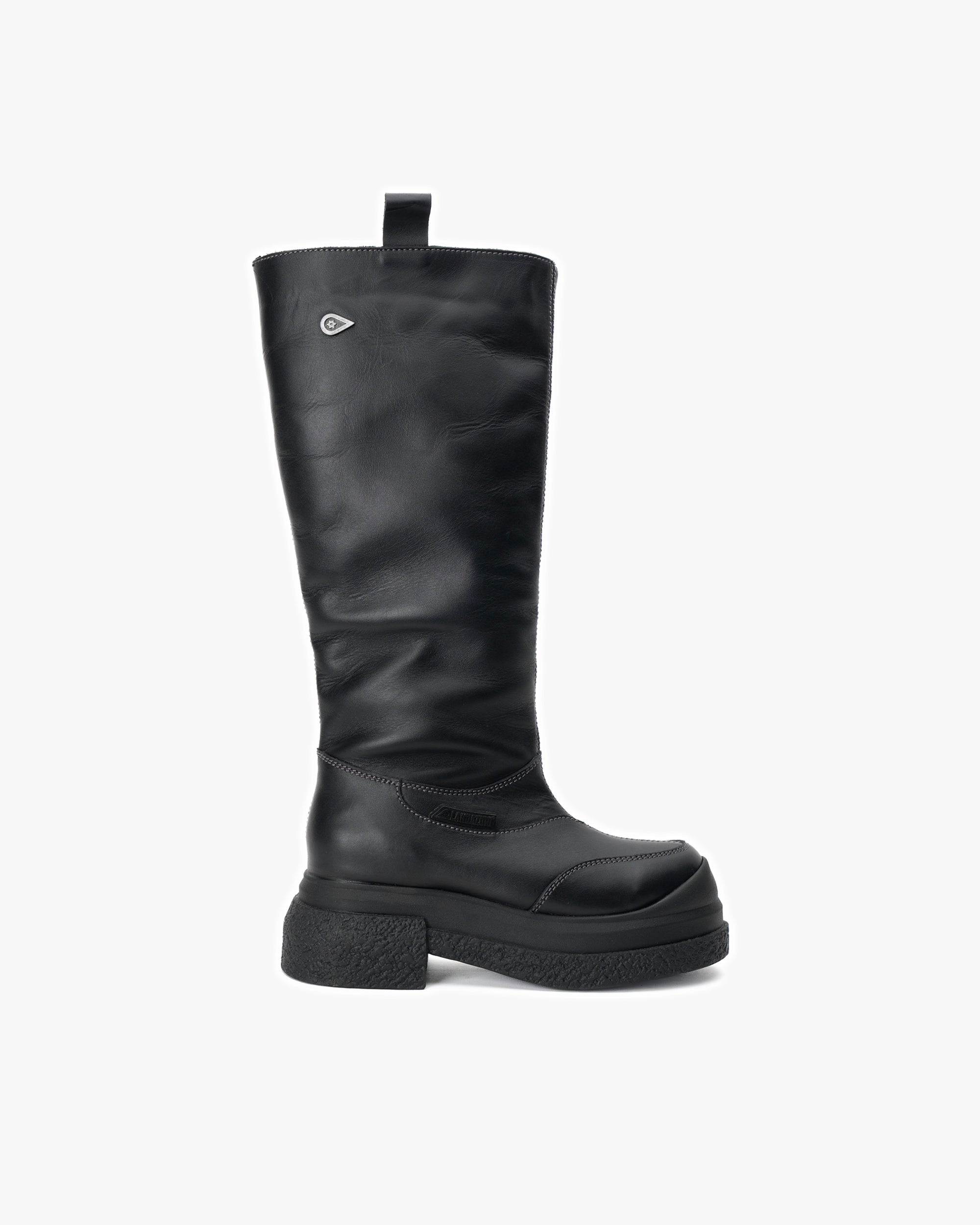 Bota Cuero V010 Negra Landazuri