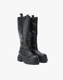 Bota Cuero V010 Negra Landazuri