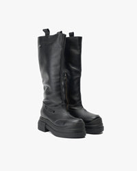 Bota Cuero V010 Negra Landazuri
