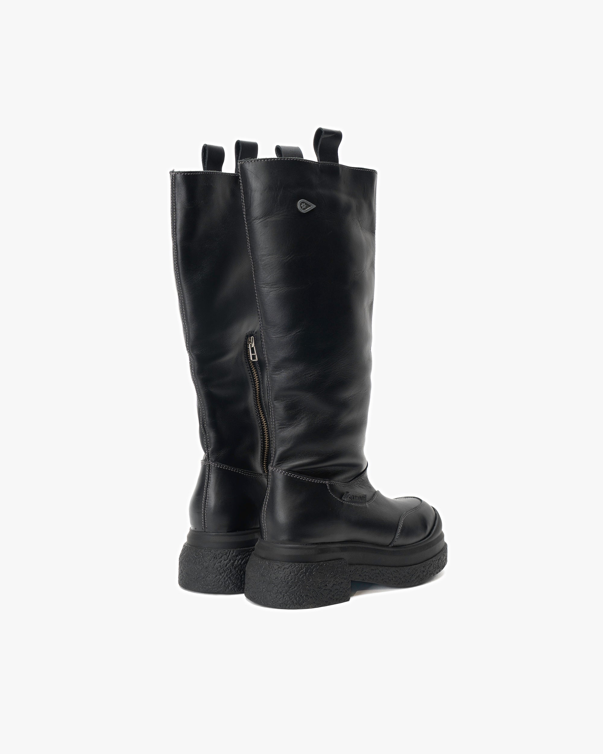 Bota Cuero V010 Negra Landazuri