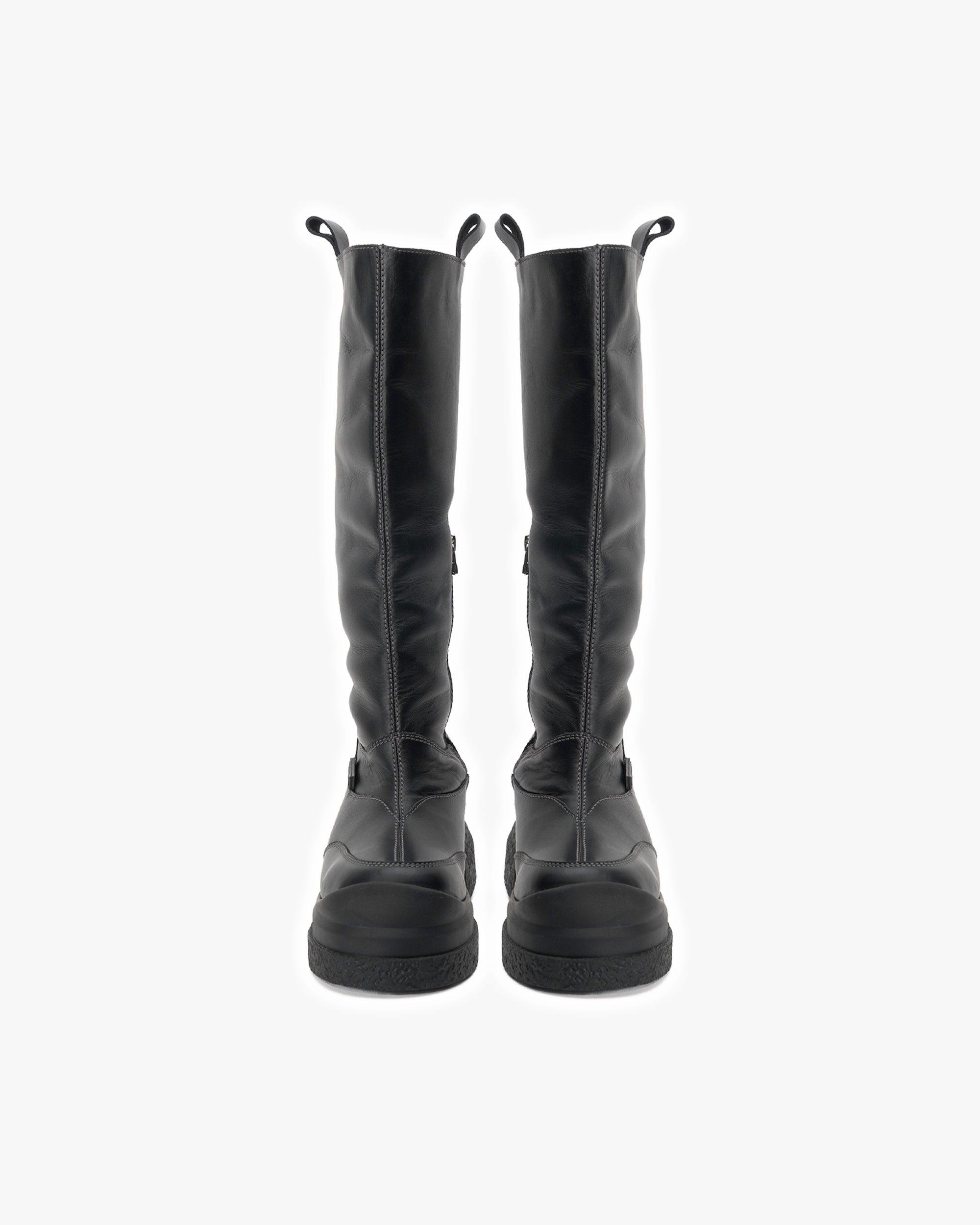 Bota Cuero V010 Negra Landazuri