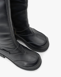 Bota Cuero V010 Negra Landazuri