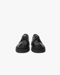 Zapato Cuero Rinho Negro Caviar Landazuri